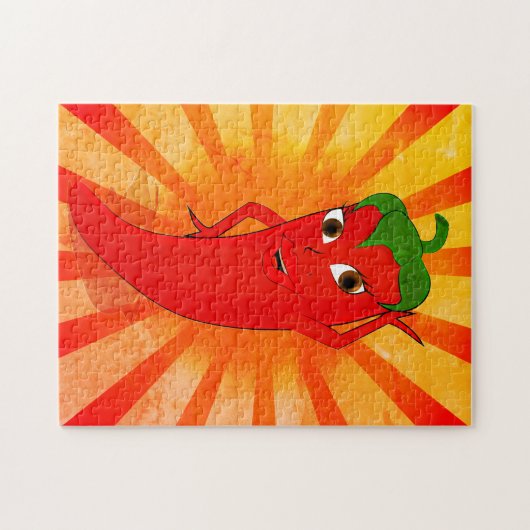 Vintag Red Pepper Superstar Puzzle (Horizontal)