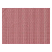 Vintag Red Shinshu Asanoha Japan Pattern Tischdecke (Vorderseite (Horizontal))