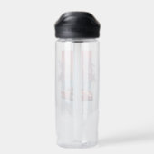 Vintag Red Sports Trinkflasche (Rückseite)
