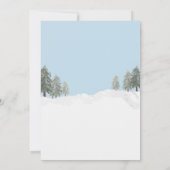 Vintag Red Truck Holiday Baby Dusche Einladung (Rückseite)