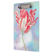 Vintag Red Tulip Clipboard Klemmbrett (Links)
