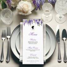 Vintag Regency Lady Lila Wisteria Brautparty