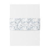 Vintag Regency Wedding Einladung Bly Band (Rückseitenbeispiel)