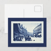 Vintag Regent Street, Piccadilly Circus, London Postkarte (Vorne/Hinten)