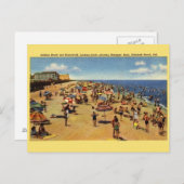 Vintag RehoBeide Beach Postkarte (Vorne/Hinten)