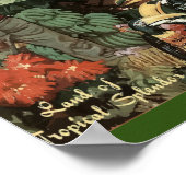 Vintag - Reisen - Poster - Mexiko - Tropisch (Ecke)