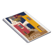 Vintag - Reisen - Poster - Spanien Notizblock (Rechte Seite)