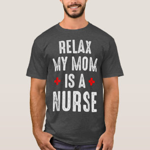 Vintag Rela Meine Mama ist eine Krankenschwester T-Shirt