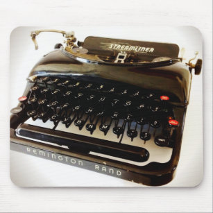 Speziëlle Mouse pad für Liebhaber von antike Schreibmaschinen !! 