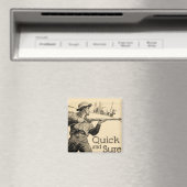 Vintag Remington Rifle Quick Sure Gun und Magnet (In Situ (Geschirrspüler))