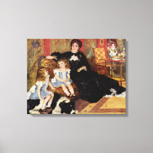 Vintag Renoir Charpentier und ihre Kinder Leinwanddruck