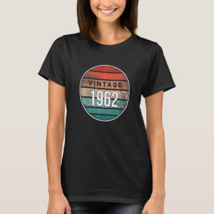 Vintag Retro 1962 60. Geburtstagsparty T-Shirt