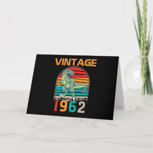 Vintag Retro 1962 Geburtstag Karte