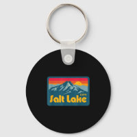 Vintag Retro 70er 80er Salzsee Utah Gebirge