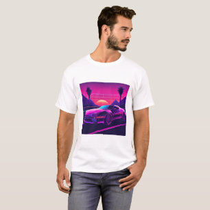 Vintag - Retro 90er ästhetischer T - Shirt