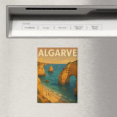 Vintag Retro Algarve Portugal Reisen Magnet (In Situ (Geschirrspüler))