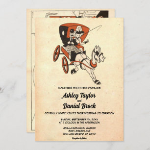 Vintag Retro Alte Rustikale Moderne Stilvolle Hoch Einladung