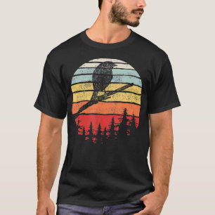Vintag Retro American Robin Bird T-Shirt