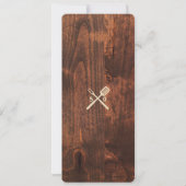 Vintag Retro Barbeque Sauce Flasche Geburtstag Einladung (Rückseite)