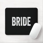 Vintag Retro Bride Bridal Junggeselinnen-Abschied Mousepad (Mit Mouse)