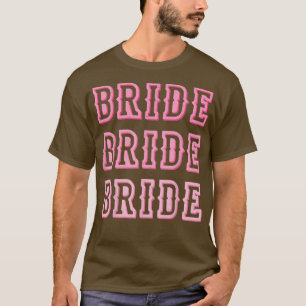 Vintag Retro Bride Rodeo Cowgirl Bachelorette Wed T-Shirt