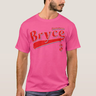 Vintag Retro Bryce Baseball Bam Bam T-Shirt