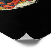 Vintag Retro Chainsaw Lumberjack Lumber Wood Poster (Ecke)