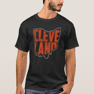 Vintag Retro Cleveland Ohio Souvenir für Jungs Gir T-Shirt