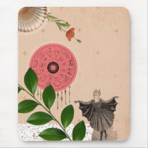 Vintag Retro Collage Pink Fun Einzigartig