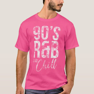 Vintag Retro Cool I Liebe 90's Rb Chill Rb Music T-Shirt