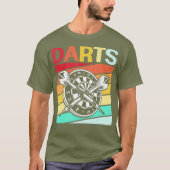Vintag Retro Dart T-Shirt (Vorderseite)
