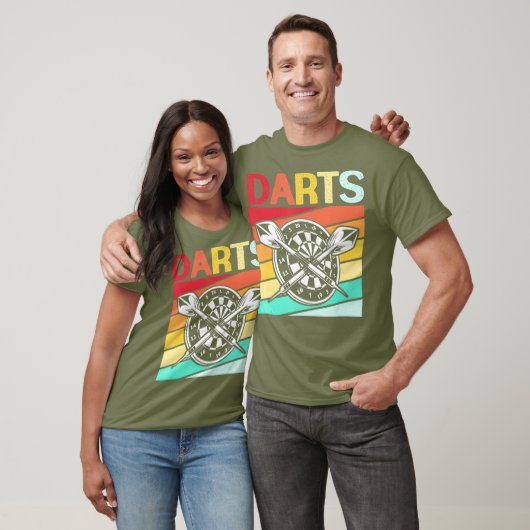 Vintag Retro Dart T-Shirt (Unisex)