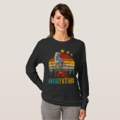 Vintag Retro Der Tag des Pferdevaters T-Shirt (Vorne ganz)