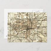 Vintag Retro Des Moines Iowa Postkarte (Vorne/Hinten)