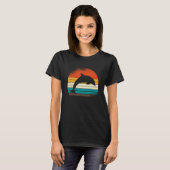 Vintag Retro-Dolphin T-Shirt (Vorne ganz)
