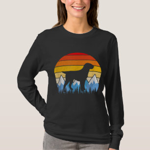 Vintag Retro-Drahthaar-Zeiger Griffon T-Shirt