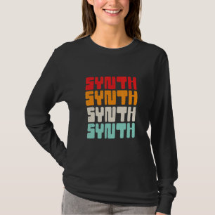 Vintag Retro Electronic Music Synth T-Shirt