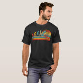 Vintag Retro Evolution Scuba Diver T-Shirt (Vorne ganz)