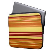 Vintag Retro Farbenfrohe Strickwaren Laptopschutzhülle (Vorderseite Links)