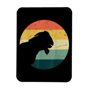 Vintag Retro Funny Animal Lover Goat Bauer Geschen Magnet