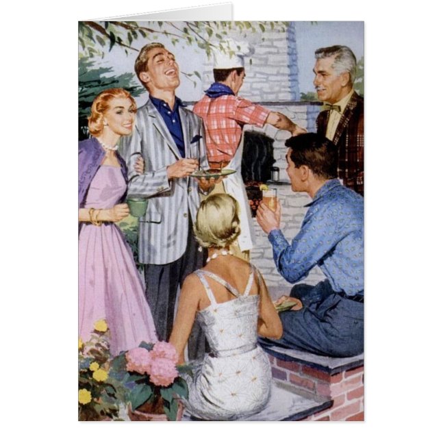 Vintag - Retro GRILLEN Party u. Wissen-Es-Alle, (Vorne)