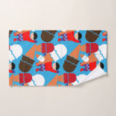 Vintag Retro Ice Badhandtuch Set (Handtuch)