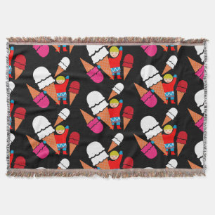 Vintag Retro Ice Decke