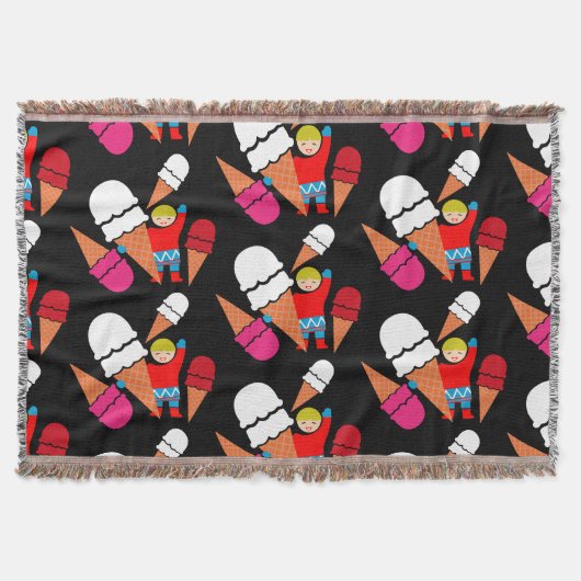 Vintag Retro Ice Decke (Vorderseite)