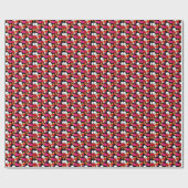 Vintag Retro Ice Geschenkpapier (Flach)
