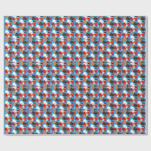 Vintag Retro Ice Geschenkpapier (Flach)
