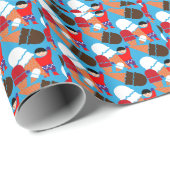 Vintag Retro Ice Geschenkpapier (Rolleneckpunkt)