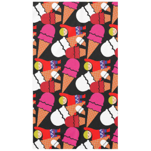 Vintag Retro Ice Tischdecke