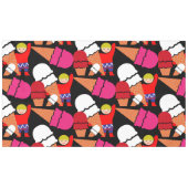 Vintag Retro Ice Tischdecke (Vorderseite (Horizontal))