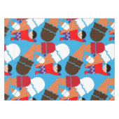 Vintag Retro Ice Tischdecke (Vorderseite (Horizontal))
